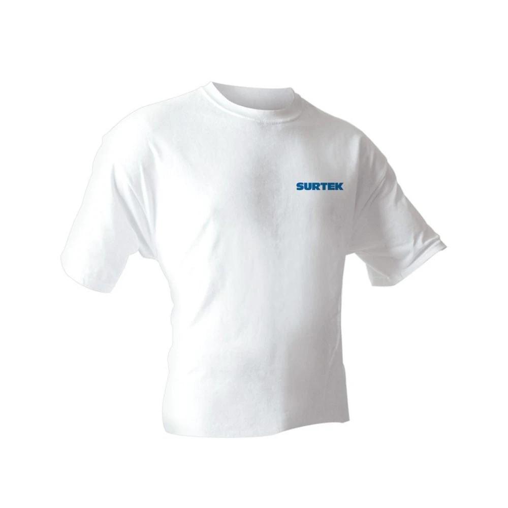 Playera talla XL color blanco Surtek PLA100X