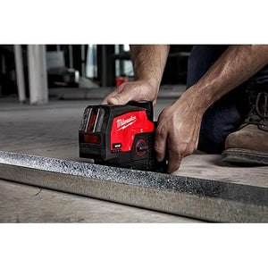 Laser verde de puntos de plomada y lineas cruzadas M12 Milwaukee 3622-20