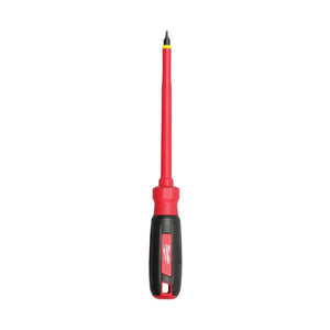 Destornillador aislado 1000 V de 6" ranurado de 1/4" Milwaukee 48-22-2221