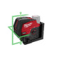 Laser verde de puntos de plomada y lineas cruzadas M12 Milwaukee 3622-20