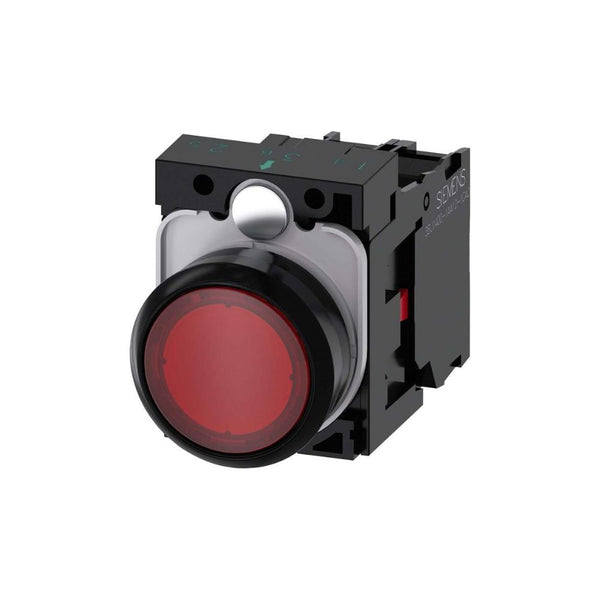 Pulsador Luminoso Rojo Siemens 3SU1102-0AB20-1CA0