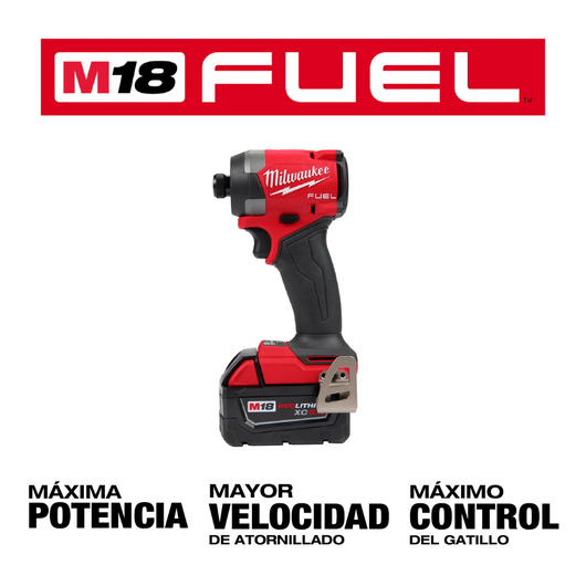 Atornillador de impacto hexagonal M18 FUEL de 1/4" Milwaukee 2953-20