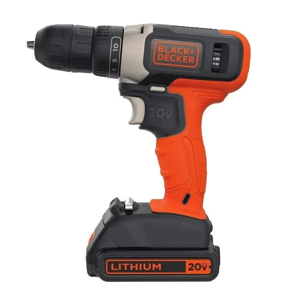 Taladro/destornillador 20v Black and Decker BCD702C1-B3