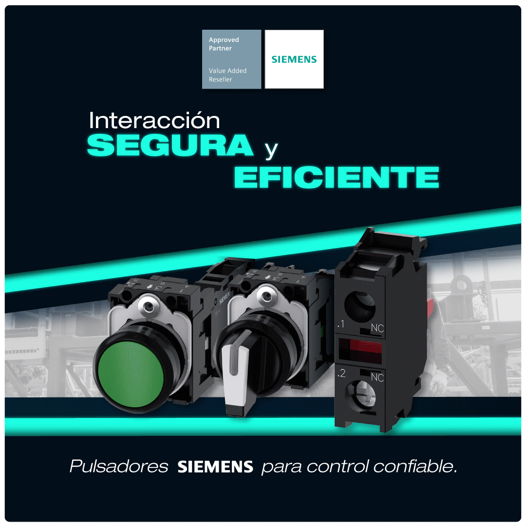 Botones y Pulsadores Siemens | Amplio Catálogo – Industrias GSL