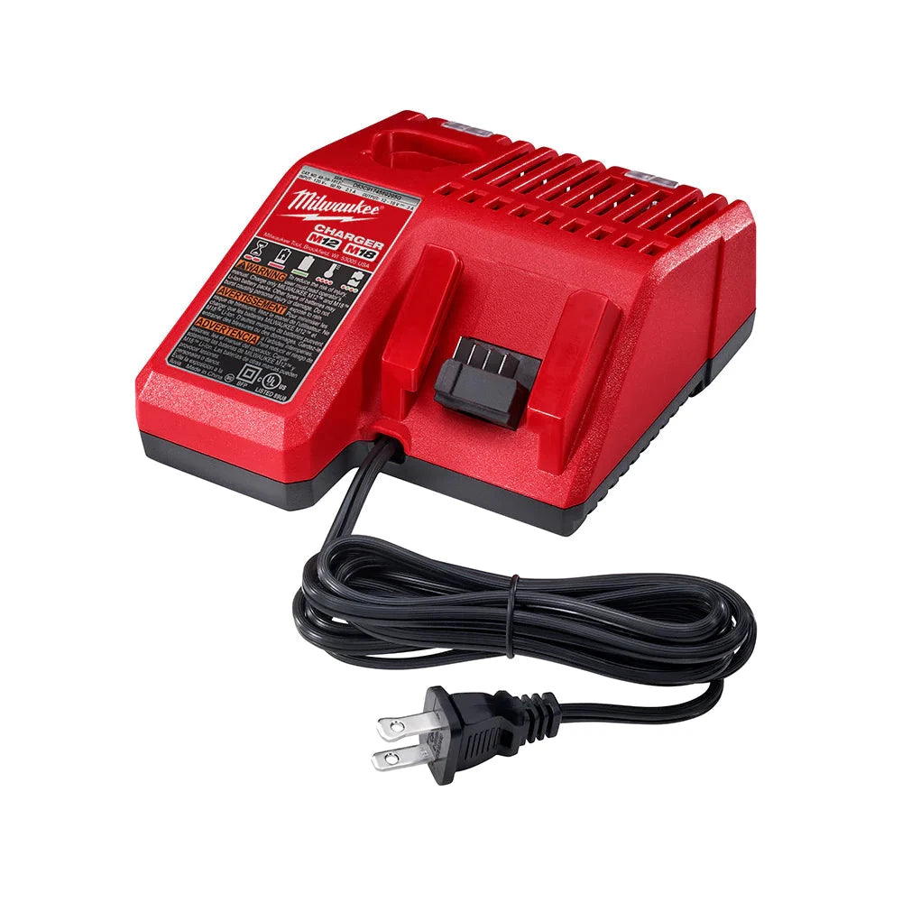 Cargador Multivoltaje M18 y M12 Milwaukee 48-59-1812