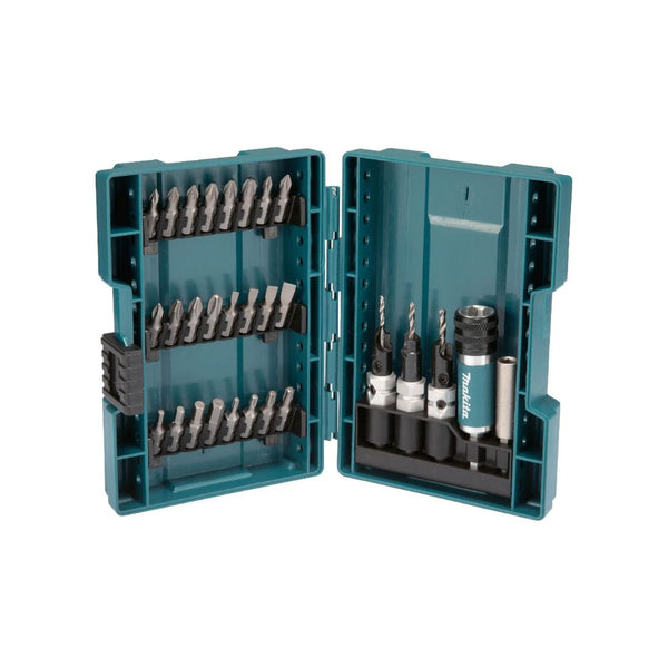 Juego de Puntas + Avellanador Makita D-73477