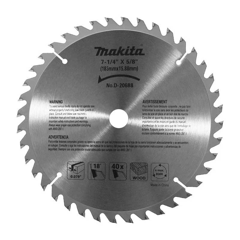 Disco de Sierra Makita D20688 vista del producto para madera