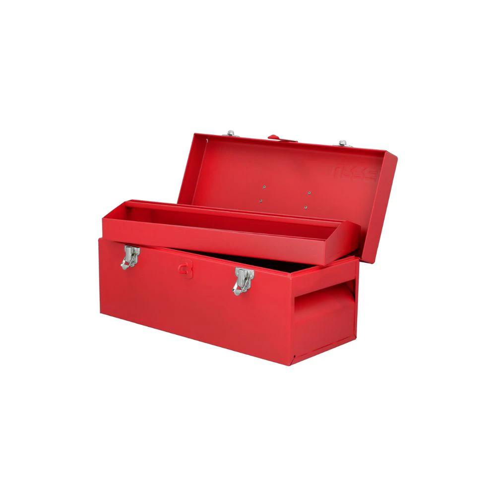 Caja porta herramientas metalica roja 17"x7"x7" Urrea D4