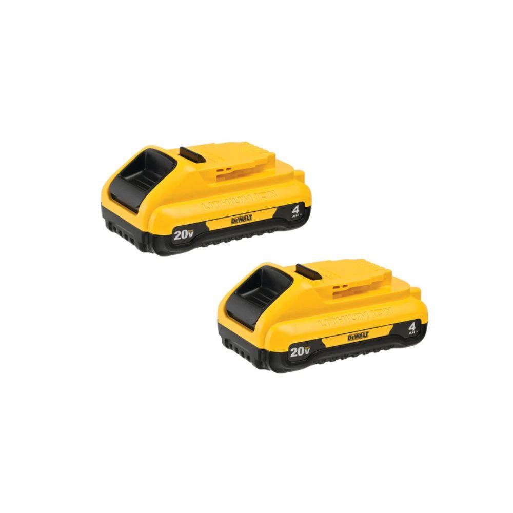 Kit de baterías DEWALT DCB240-2YY, 2 pzs, Li-ion 20V 4Ah