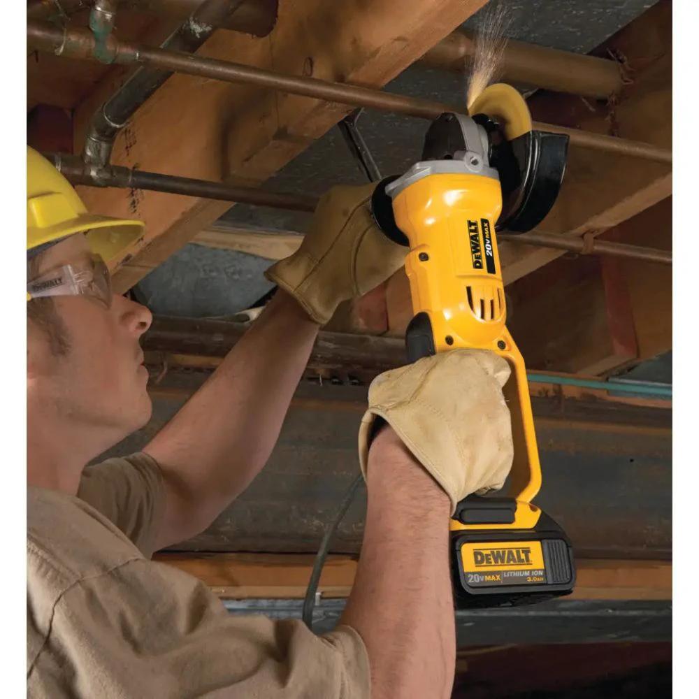 Kit de Taladro Percutor Inalámbrico de 1/2" y Esmeriladora de 20V MAX DeWalt DCK209P2T-B3