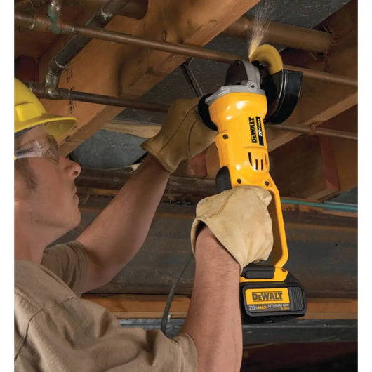 Kit de Taladro Percutor Inalámbrico de 1/2" y Esmeriladora de 20V MAX DeWalt DCK209P2T-B3