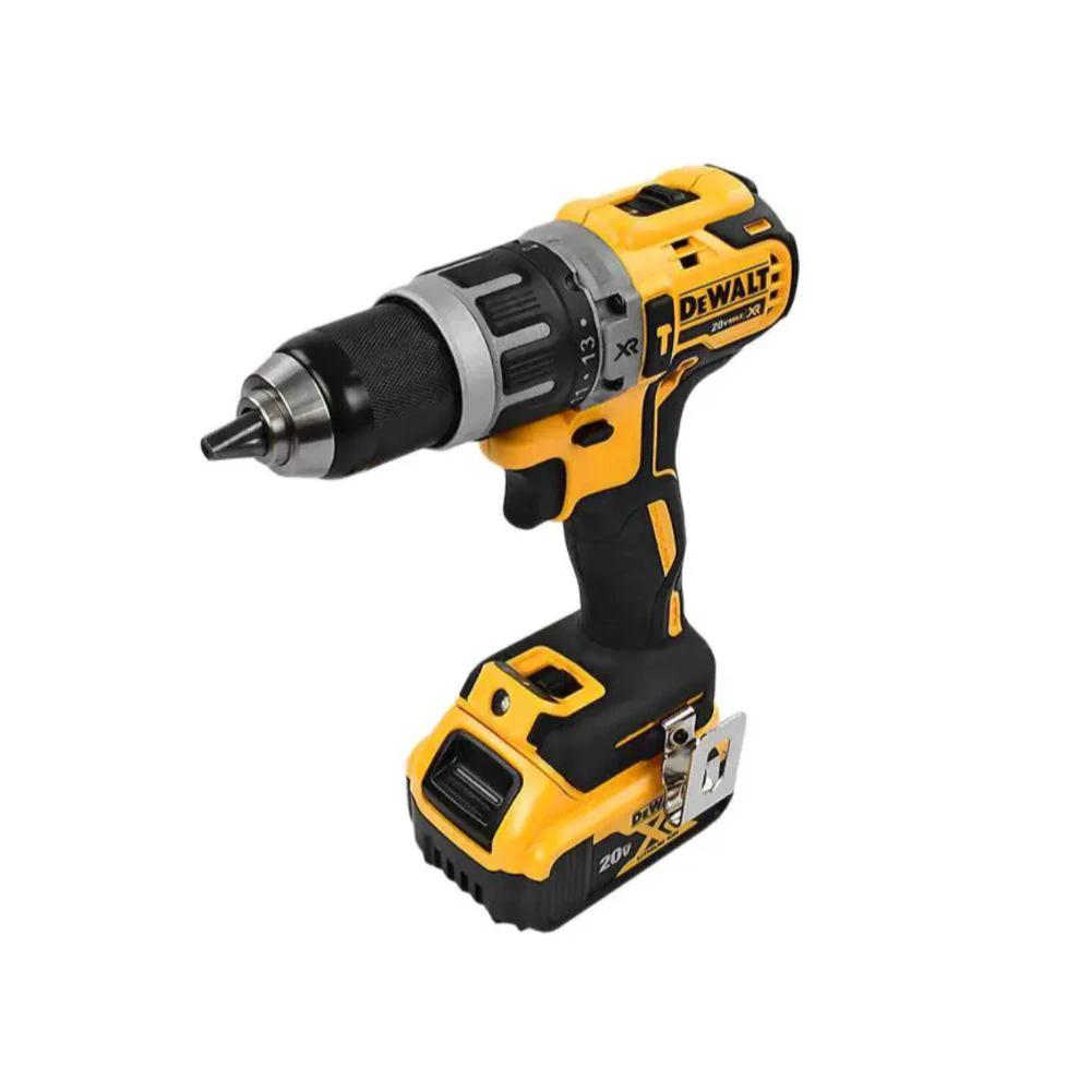 Kit de Taladro Percutor Inalámbrico de 1/2" y Esmeriladora de 20V MAX DeWalt DCK209P2T-B3