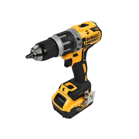 Kit de Taladro Percutor Inalámbrico de 1/2" y Esmeriladora de 20V MAX DeWalt DCK209P2T-B3