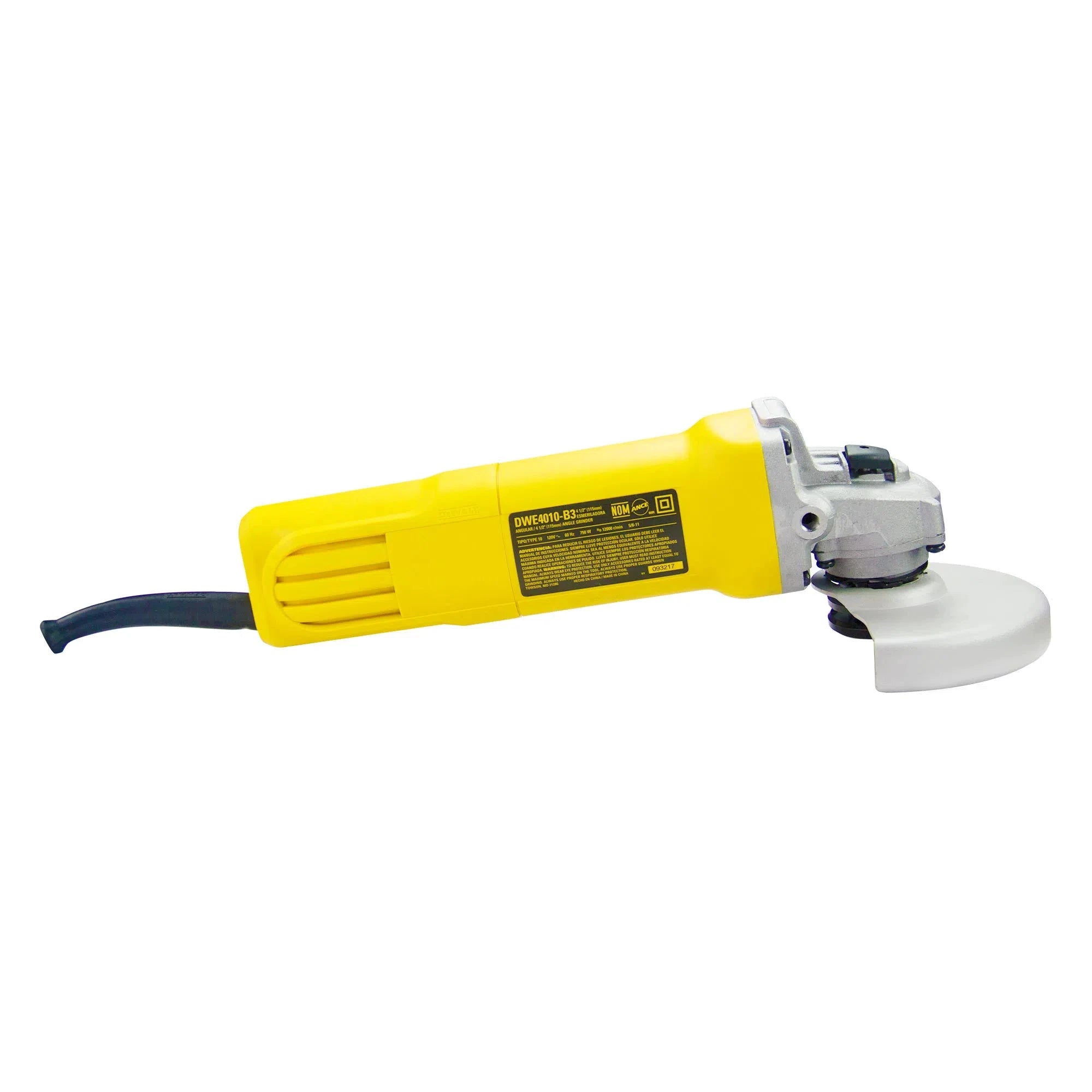 Mini Esmeriladora angular 4 1/2 700w DeWalt DWE4010-B3