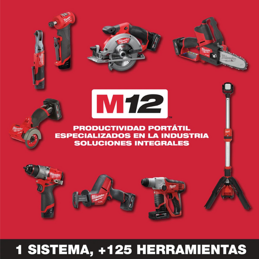 Destornillador hexagonal M12 Milwaukee 2401-20