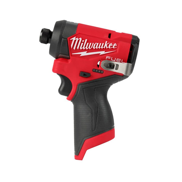 Destornillador de impacto hexagonal M12 FUEL™ de 1/4" Milwaukee 3453-20 - Milwaukee - Industrias GSL