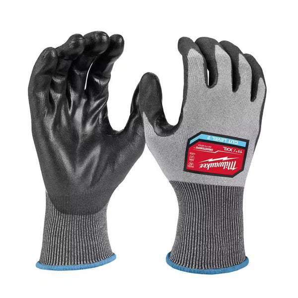 Guantes de poliuretano A2 de alta destreza - 2XL Milwaukee 48-73-8724B