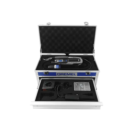 Mototol Dremel 8250 12V + Maleta Metálica + Eje Flexible