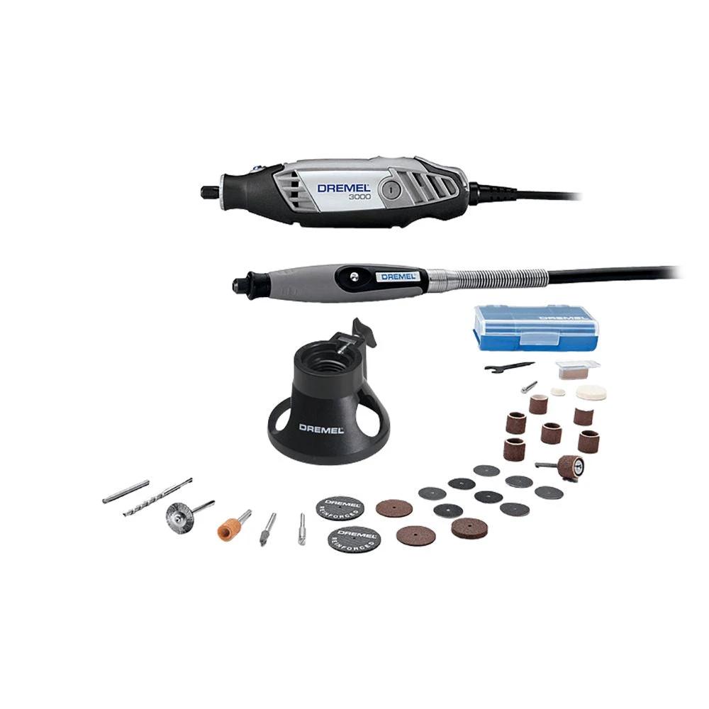 Mototool 3000, 2 Aditamentos y 30 Accesorios + Maletín Dremel F0133000PP