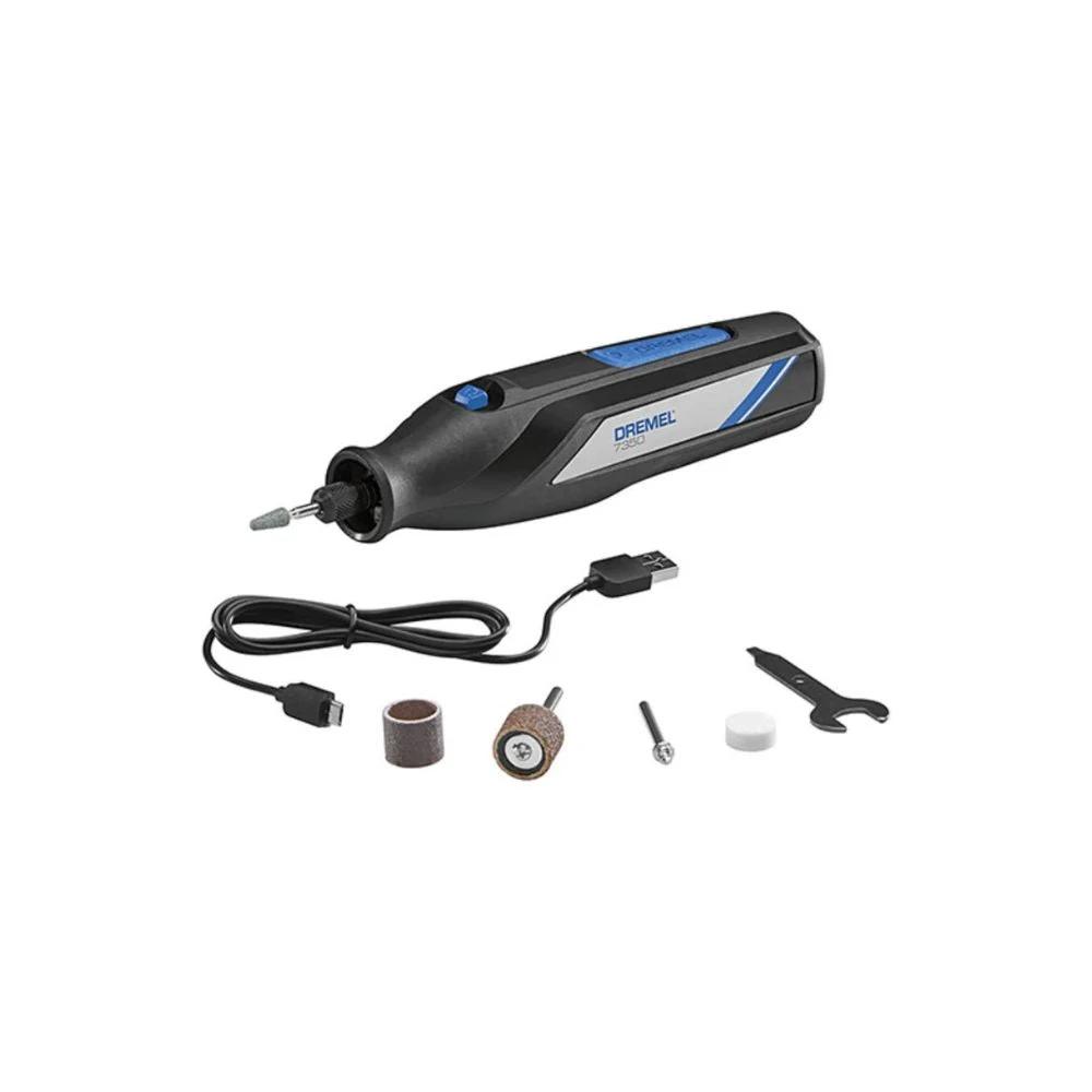 Minitorno Dremel 7350 Inalambrico + 5 Accesorios