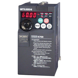 Variador de frecuencia, 240V 0.4KW 1/2HP Mitsubishi FR-E720-030SC-NA