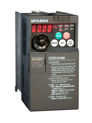Variador de frecuencia, 240V 11KW 15HP Mitsubishi FR-E720-470SC-NA