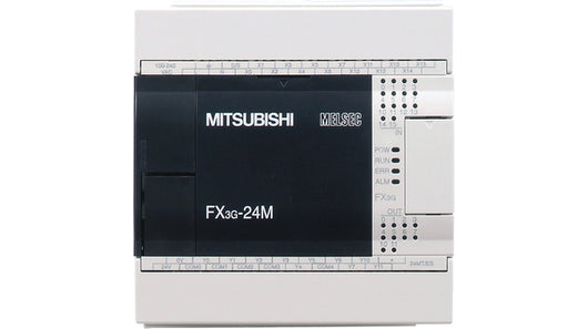 Unidad de base, 14DC IN / 10 TRANS (SINK) Mitsubishi FX3G-24MT/ES