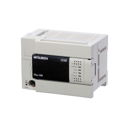 Automata programable CA 100-240 V; 8 entradas CC 24 V; 8 salidas rele Mitsubishi FX3U-16MR/ES