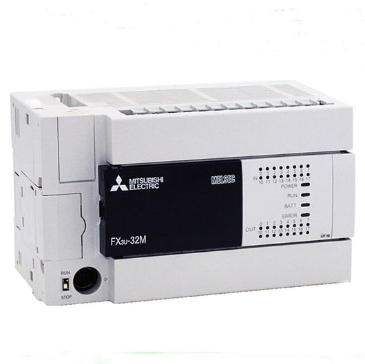 Automata programable CA 100-240 V; 16 entradas CC 24 V; 16 salidas rele Mitsubishi FX3U-32MR/ES