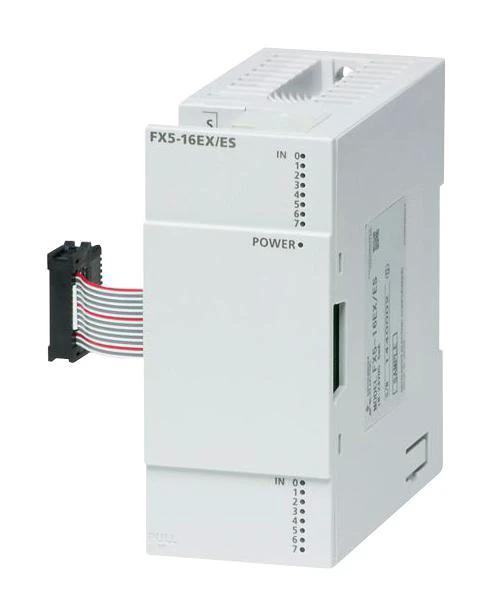 Unidad de extension FX5 modular; 16 entradas CC 24 V Mitsubishi FX5-16EX/ES