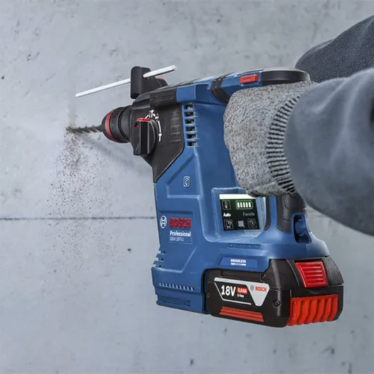 Martillo perforador Bosch GBH 187-LI 18V 2 baterías y maletín