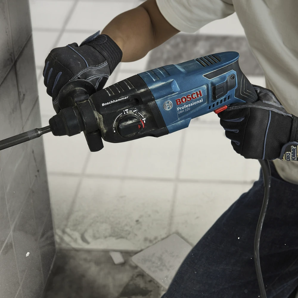 Martillo Perforador Bosch GBH 220 720W 127V con maletín