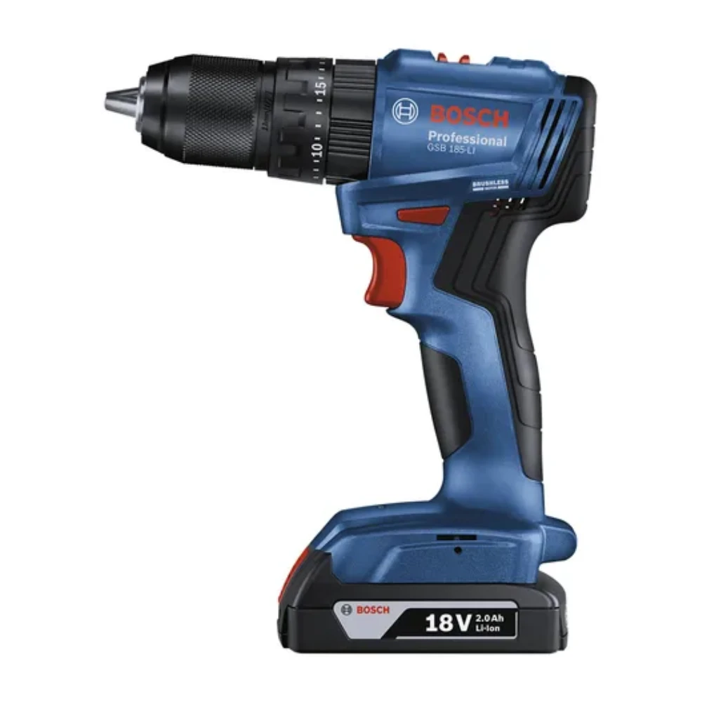 Rotomartillo 1/2" Bosch GSB 185-LI 18V 2 baterías y maletín