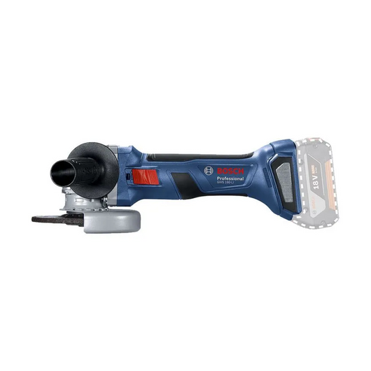 Esmeril inalámbrico Bosch GWS 180-LI Brushless 2 baterías y maletín