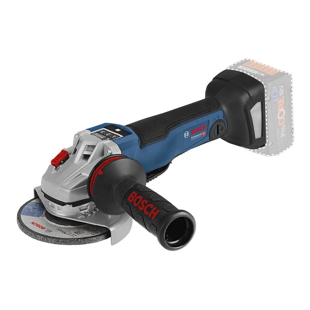 Esmeril inalámbrico Bosch GWS 18V-10 PSC 18V SB con maletín