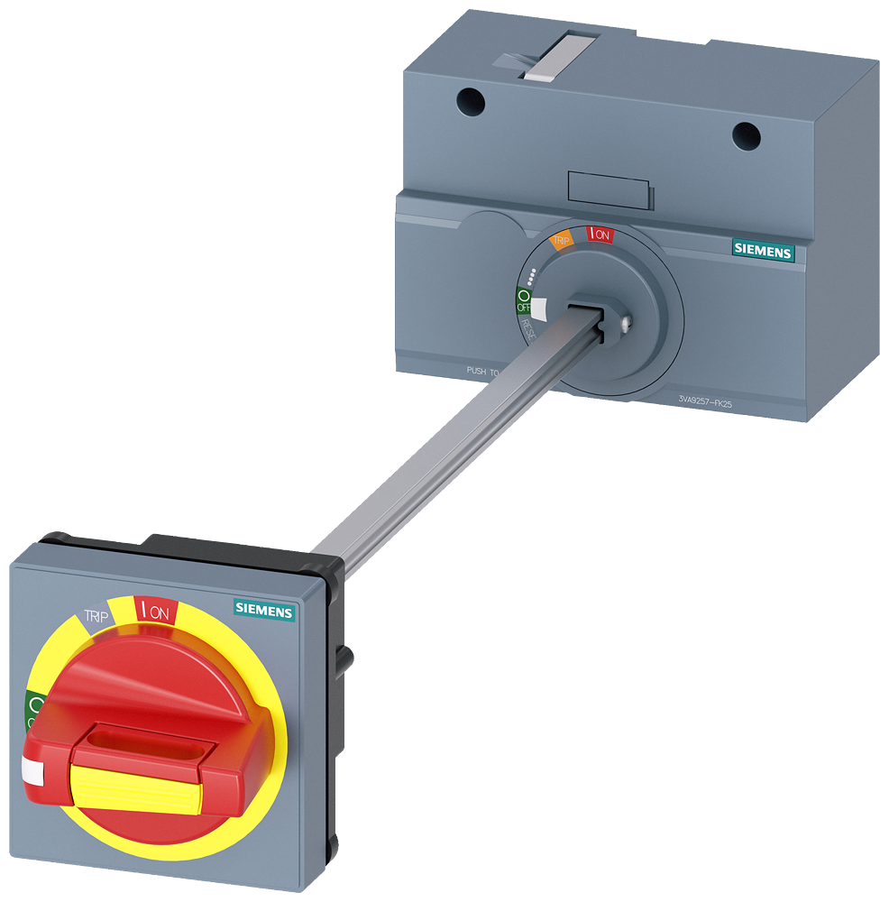 Distribucion 3VA9257-0FK25 Siemens accionamiento giratorio gris