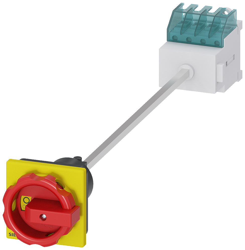 Interruptor rojo giratorio Siemens modelo 3LD2013-0TK53