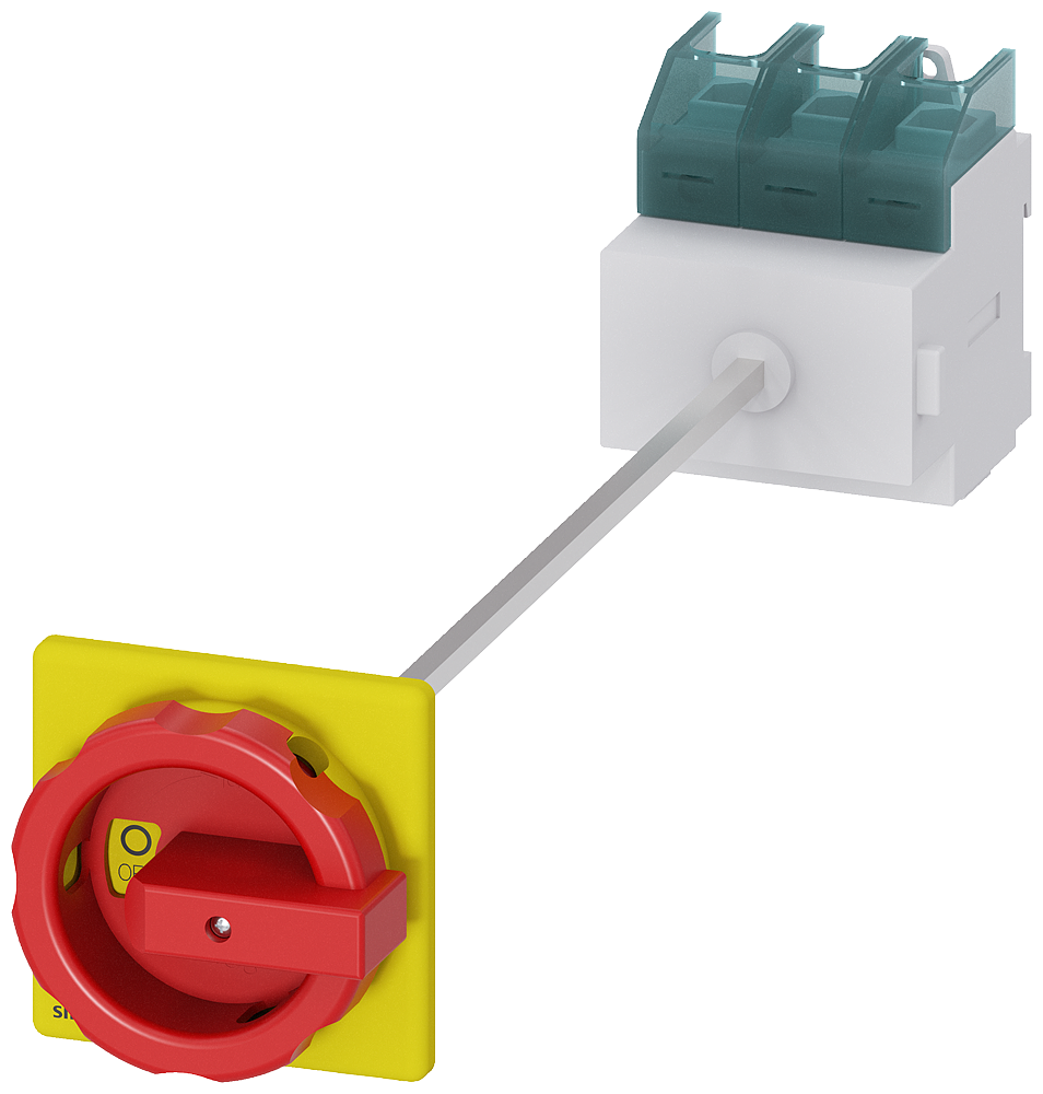 Siemens selector giratorio 3LD2714-0TK53 rojo SENTRON