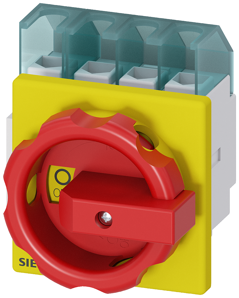 Selector giratorio rojo Siemens 3LD2203-1TL53 vista del producto