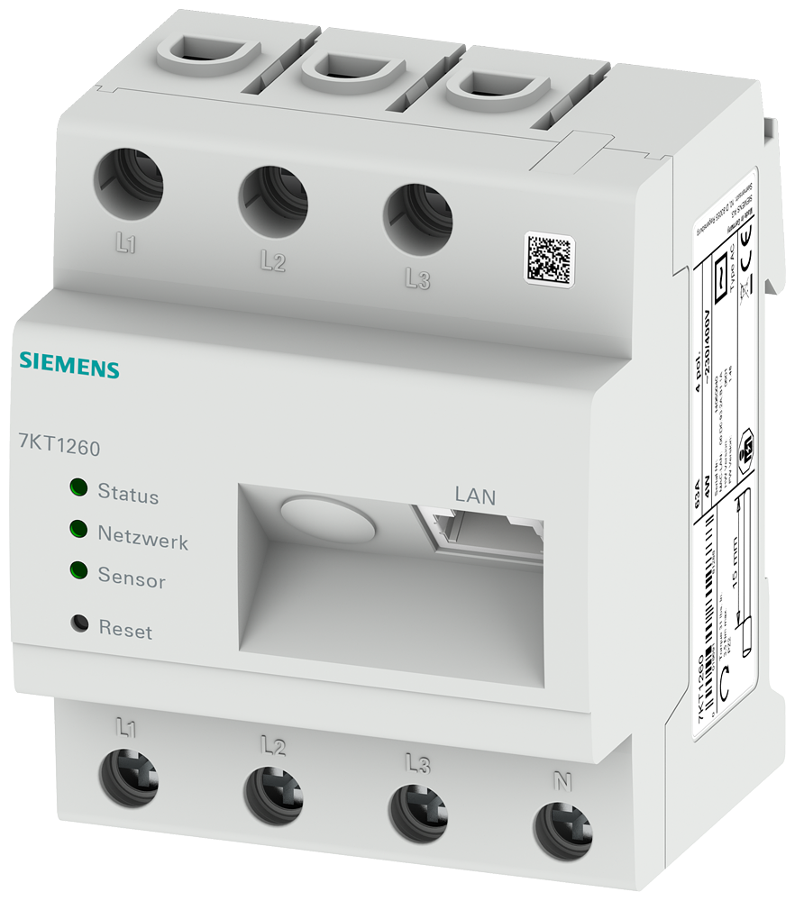 Distribución Siemens 7KT1260 blanco, gestor de datos para redes