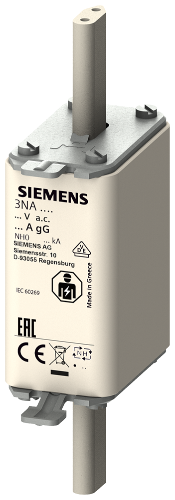 Cartucho de fusibles NH Siemens 3NA3032