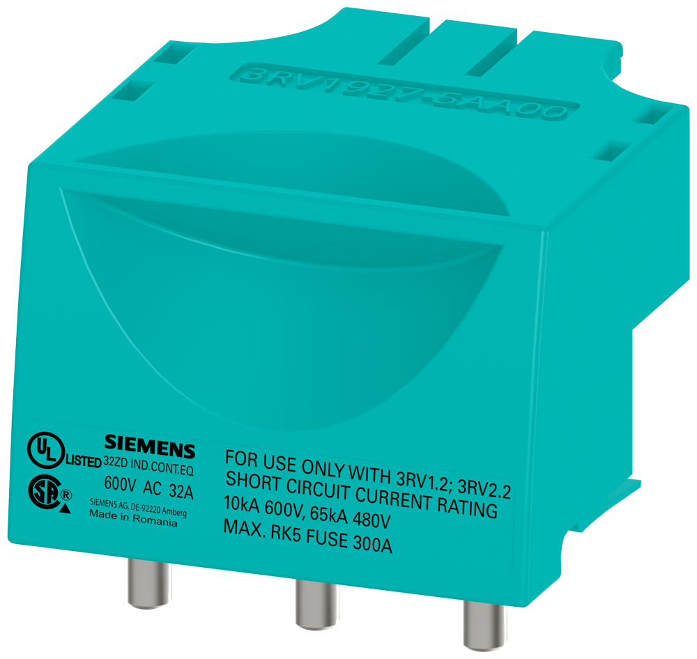 Control Industrial Siemens 3RV1927-5AA00 Sirius Conector De Unión S0 Interruptor Automático