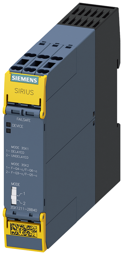 Control Industrial Siemens SIRIUS Módulo Salidas 4 NA y 1 NC de Señalización para Control de Procesos 3SK1211-2BB40