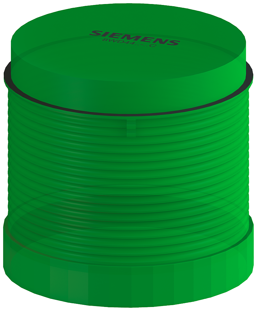 Control Industrial Siemens 8WD4420-5AC elemento de luz permanente verde