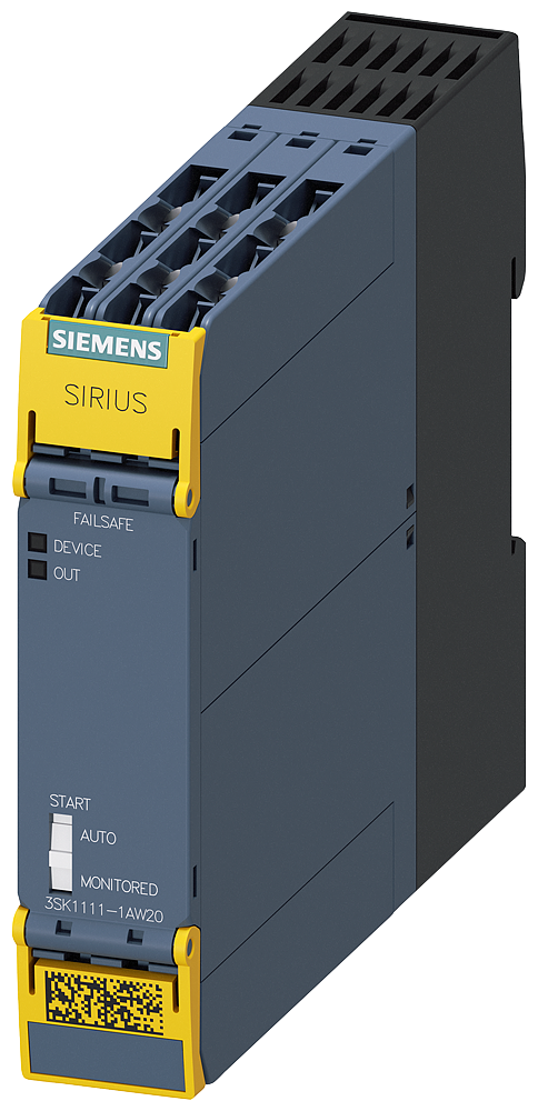 Control Industrial Siemens 3SK1111-1AW20 SIRIUS Módulo de Seguridad 3NO y 1NC
Siemens Control Industrial 3SK1111-1AW20 SIRIUS Módulo de Seguridad 3NO y 1NC
Control Industrial Siemens modelo 3SK1111-1AW20 SIRIUS Módulo de Seguridad 3NO y 1NC
Control Industrial Siemens 3SK1111-1AW20 SIRIUS Módulo de Seguridad vista del producto
Siemens 3SK1111-1AW20 Control Industrial SIRIUS Módulo de Seguridad 3NO y 1NC