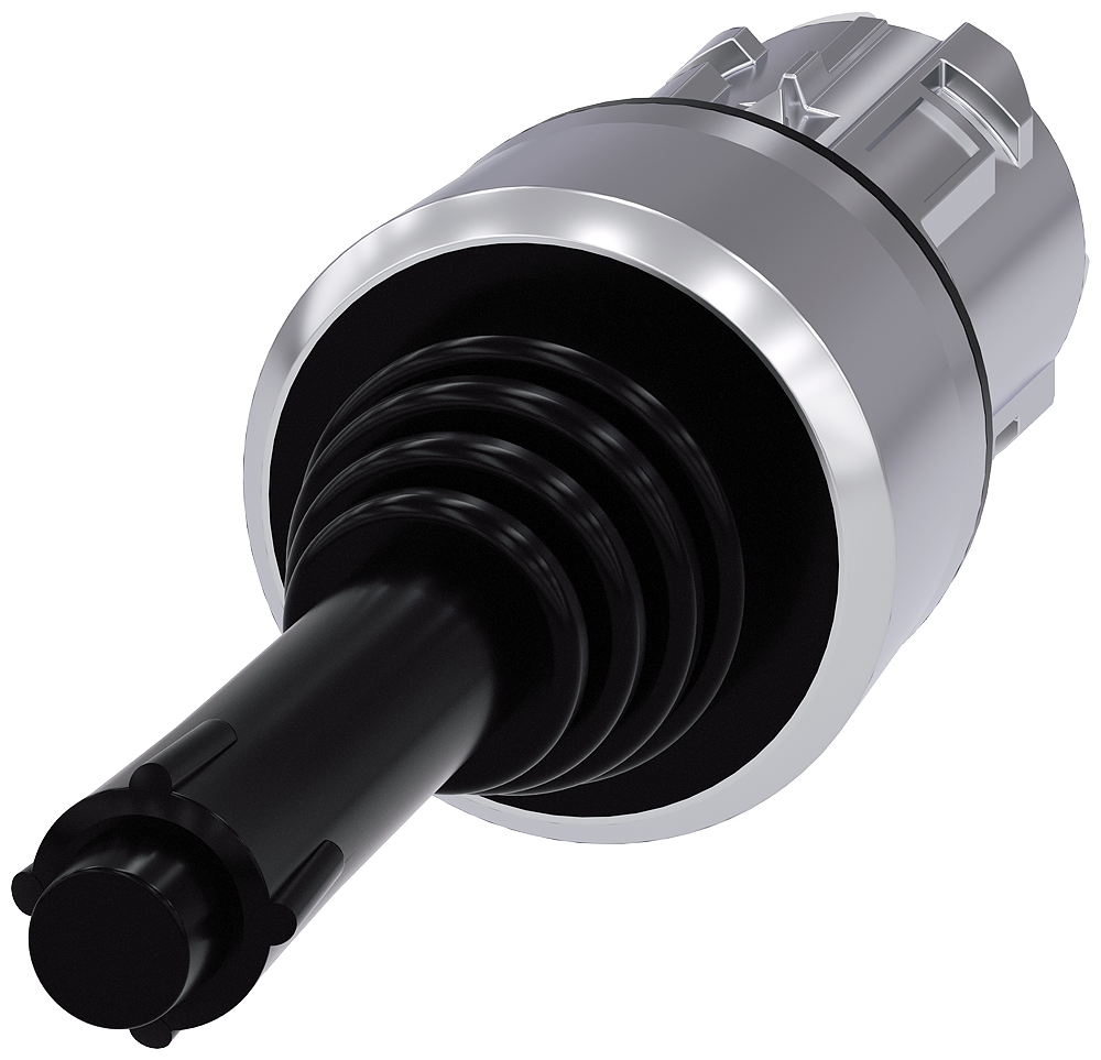 Mando 22 mm 2 Posiciones Enclavamiento Mecánico Siemens 3SU1050-7BC88-0AA0 vista del producto