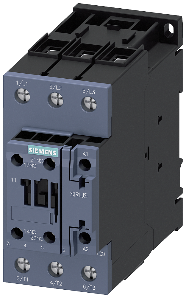 Contactor de Potencia Siemens modelo 3RT2037-1AK60