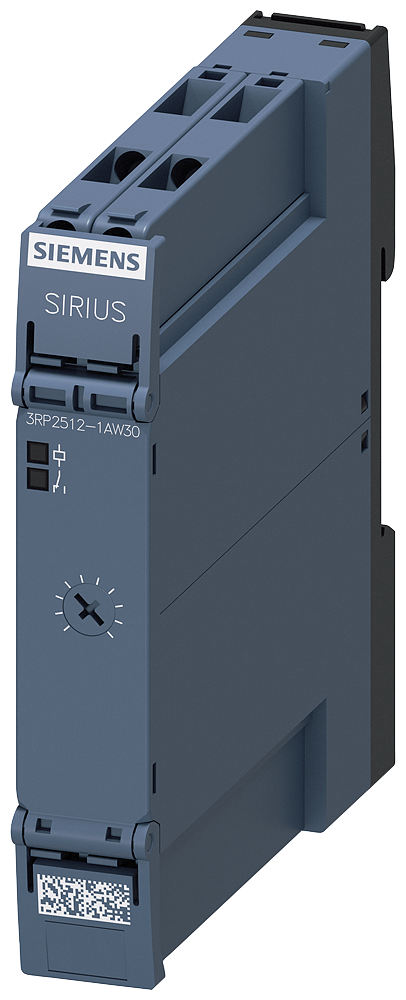 Relé temporizador Siemens 3RP2512-1AW30 azul modular