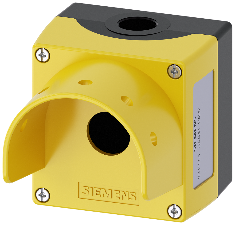 Control Industrial Siemens 3SU1851-0AA00-0AH2 SIRIUS ACT Caja Collar Protector 5 Candados 22 mm