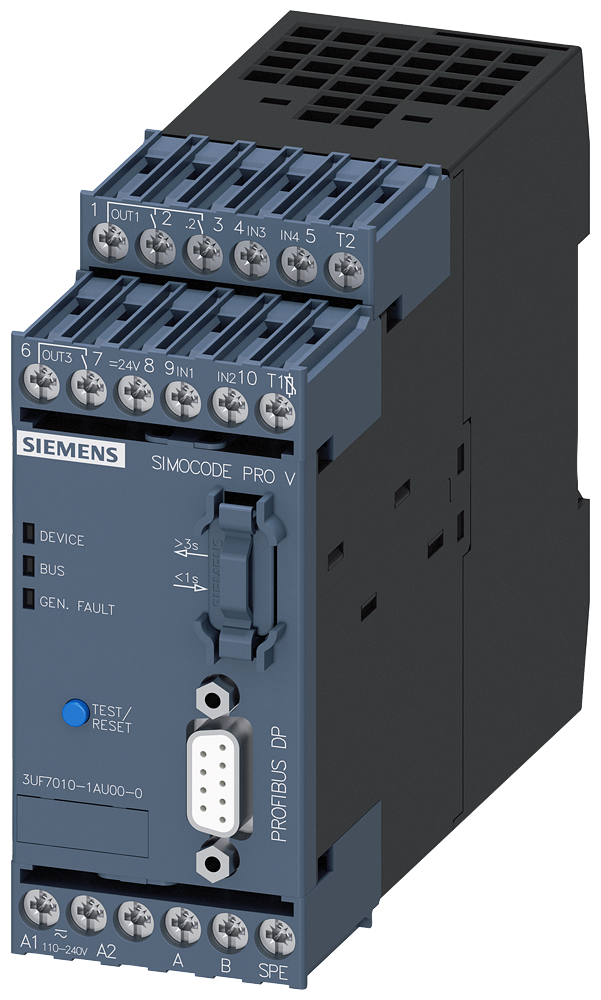 Siemens Control Industrial SIMOCODE PRO V PB 3UF7010-1AU00-0